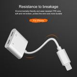 udio Adapter Charger Cable For iPhone X 8 Dual Headphone Aux cable for Lightning Converter For iPhone 10 Charging Splitter - V.I.P Digital Presence