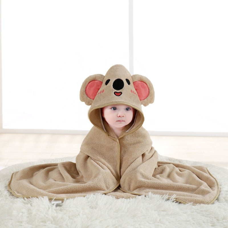 wholesale child baby cartoon animal face elephant hooded towel newborn - V.I.P Digital Presence