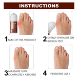 Bunion Essential Oil Roller For Pain Relief Massage Essential Oil Ball Foot Care Convenient Correction Of Thumb Valgus