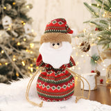 New 3D Knitted Fabric Doll Apple Bag Christmas Decorations Children's Day Gift Bundle Pocket Candy Bag - V.I.P Digital Presence
