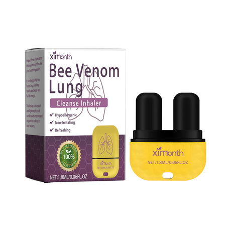 Bee Venom Lung Cleanse Inhaler, The Portable Breathing Nasal Aspirator Cleans The Nasal Cavity Efficiently And Gently Without Stimulation To Enjoy Fresh Breath Anytime And Anywhere - V.I.P Digital Presence
