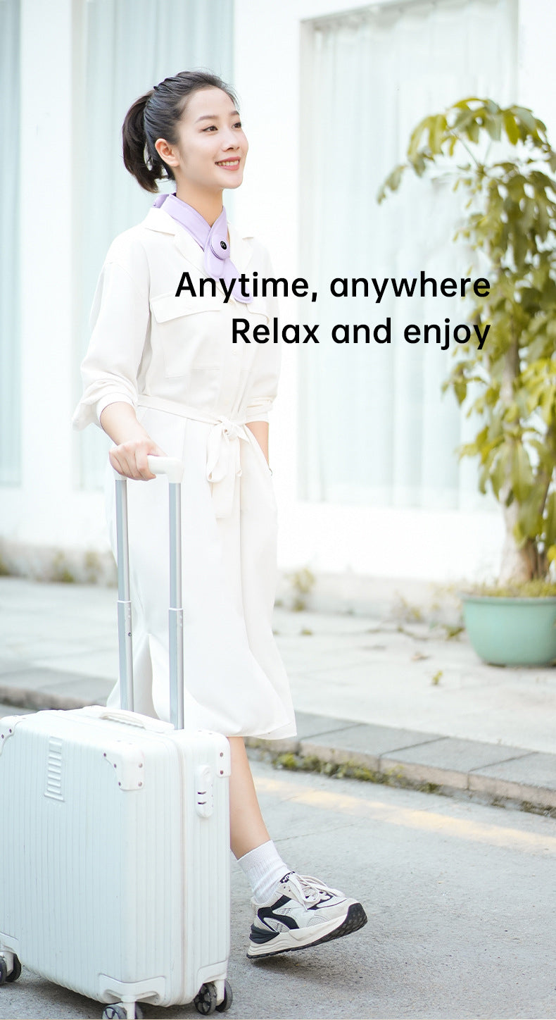 Neck Massager with Heat, Portable Neck Lymphatic Massager for Pain & Fatigue Relief - V.I.P Digital Presence