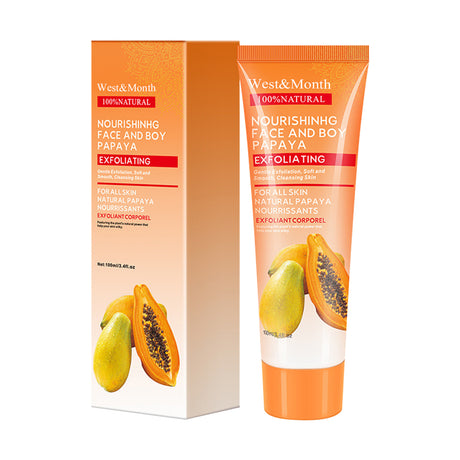Papaya Exfoliating Gel, Moisturizing Skin With Gentle Cleansing Keratin Brightening Gel - V.I.P Digital Presence