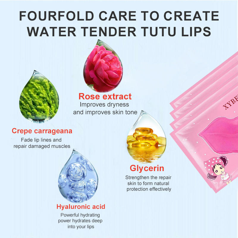 Lip mask is applied to remove dead skin fade lip wrinkles darken the lips moisturize and moisturize the lips - V.I.P Digital Presence