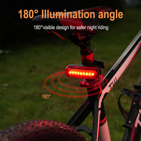 Bicycle taillight type-c night riding light mountain road bike outdoor riding warning light equipment - V.I.P Digital Presence
