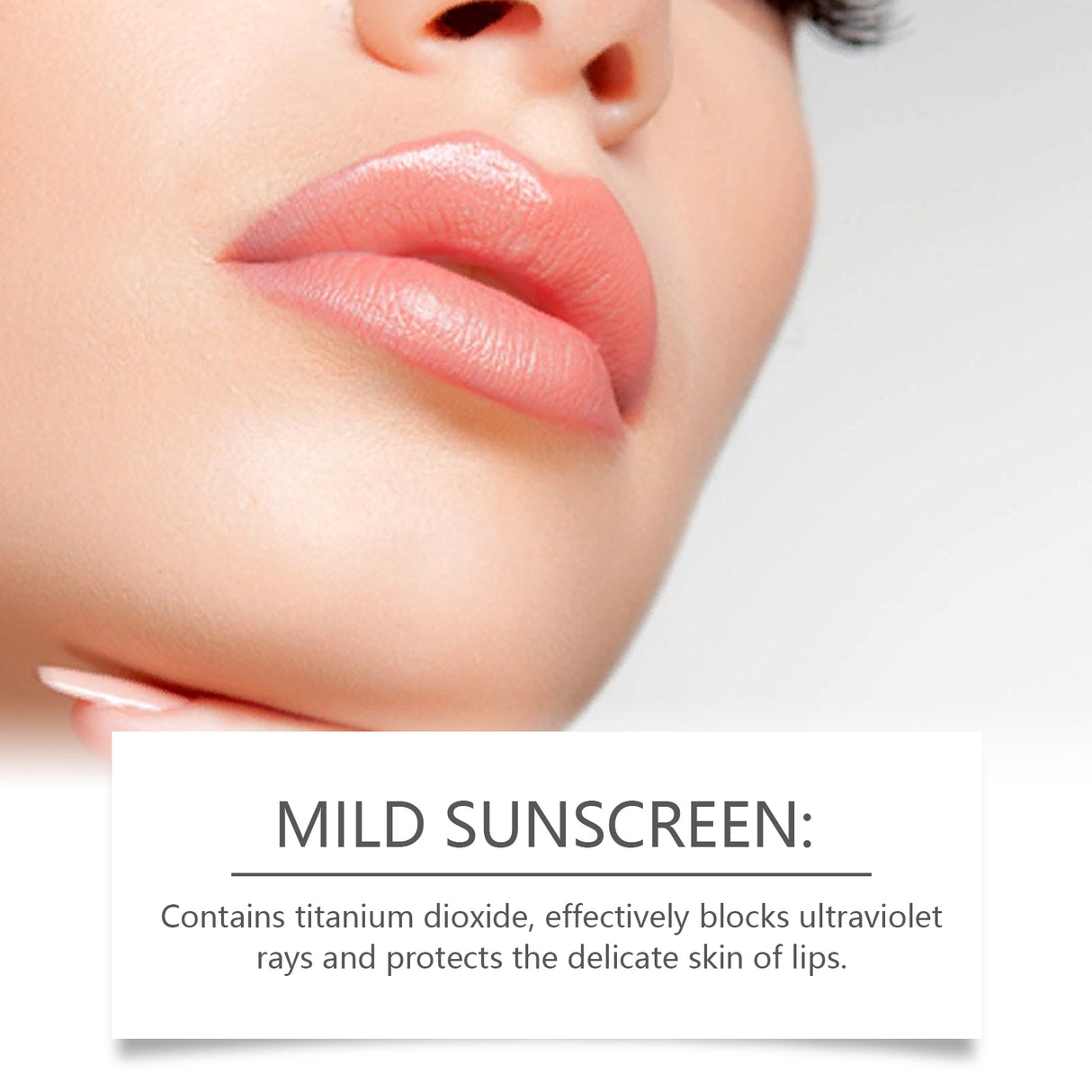 Lip Balm Brightens Lips And Moisturizes Lips With Long-Lasting Moisture And Effective Protection Against Light