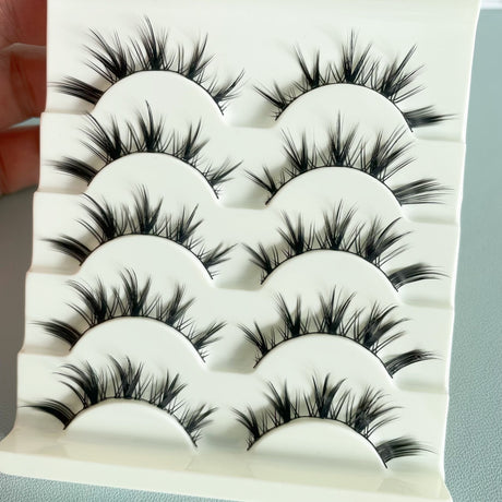 Cartoon Bushy Black Terrier Big Devil False Eyelashes Whole Piece Barbie Eyelashes Natural Little Devil - V.I.P Digital Presence