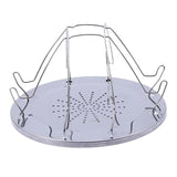 Simple Portable Stainless Steel Toast Rack Outdoor Camping Toaster Folding Portable Grill Multi-Purpose Stove Grill High Quality - V.I.P Digital Presence