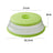 Folding cover with hooks, microwave heating cover, multifunctional silicone folding fresh-keeping cover, oil proof and splash pr - V.I.P Digital Presence