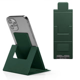 Personalized mobile phone stand desktop office folding stand PU leather ultra-thin stand - V.I.P Digital Presence