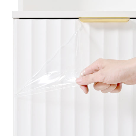 Large storage hall tree with bench, multifunctional storage platform, luxury clothes hanger equipped with 6 gold hooks - V.I.P Digital Presence