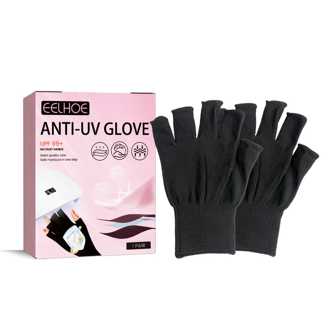Anti-UV Glove, Anti-Suntan Hand Baking Lamp Blocking Gloves For Nail Lighting - V.I.P Digital Presence