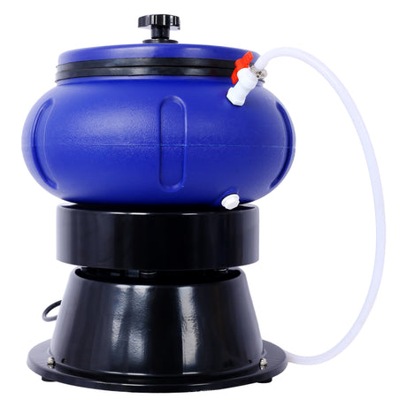 Electric 18 Lbs Vibratory Tumbler Vibratory Tumbler Bowl for Polishing Metal - V.I.P Digital Presence