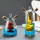 Kitchen Storage Sealed Bottles, Double-layer 2-in-1 Glass Bottles, Oil, Vinegar, Sauce, Seasoning Bottles, Kitchen Tools - V.I.P Digital Presence