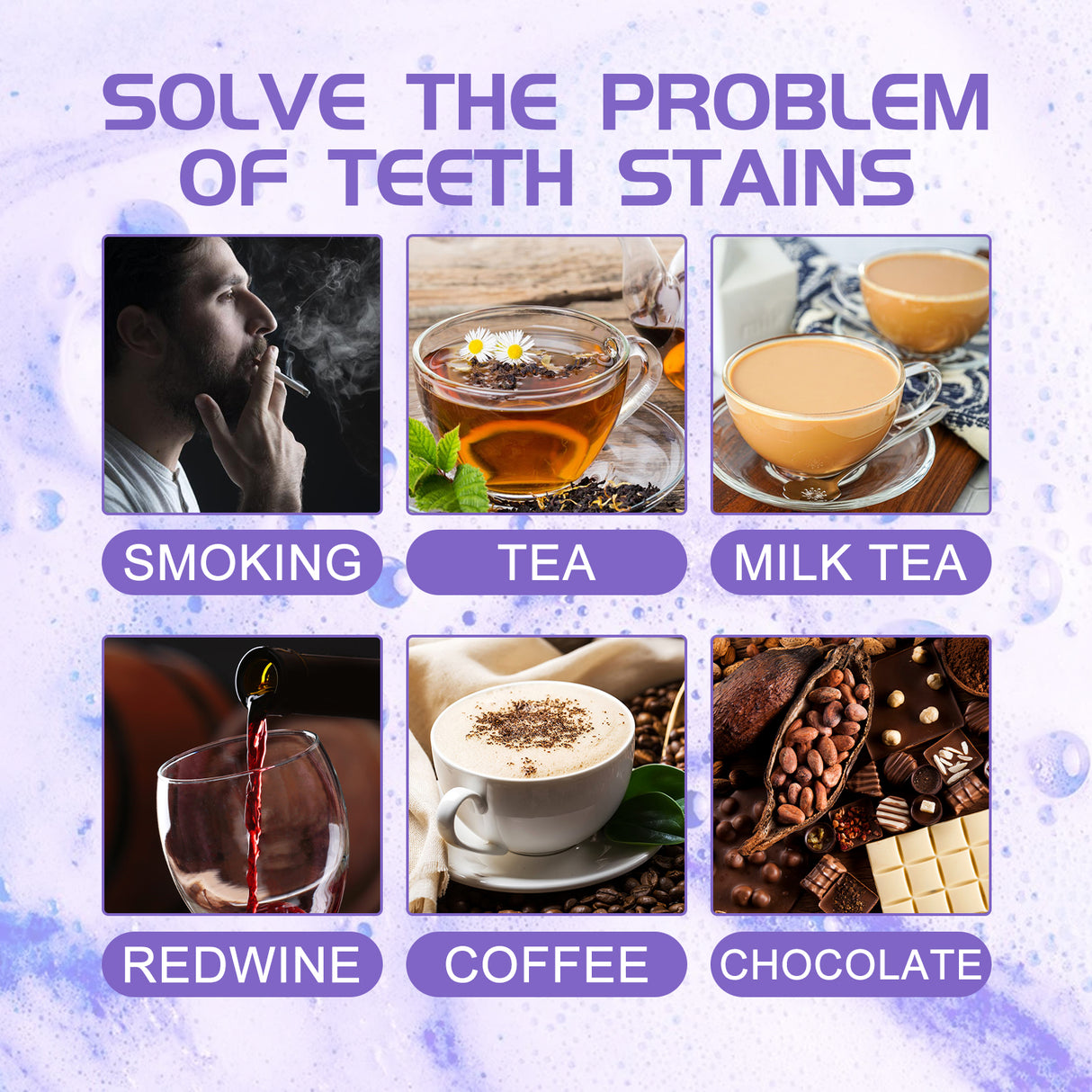 Purple Tooth Whitening Toothpaste, Brightens Teeth Cleans Stains And Relieves Bad Breath Beautiful Teeth Toothpaste - V.I.P Digital Presence