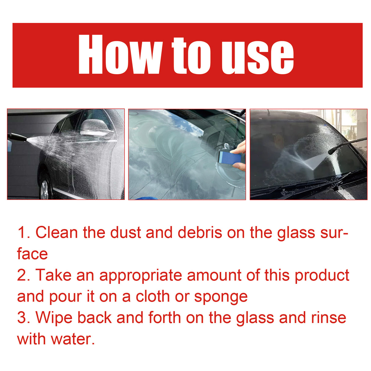 Concentrated Glass Oil Film Cleaner To Remove Oil And Rain Car Windshield Fog Cleaner - V.I.P Digital Presence