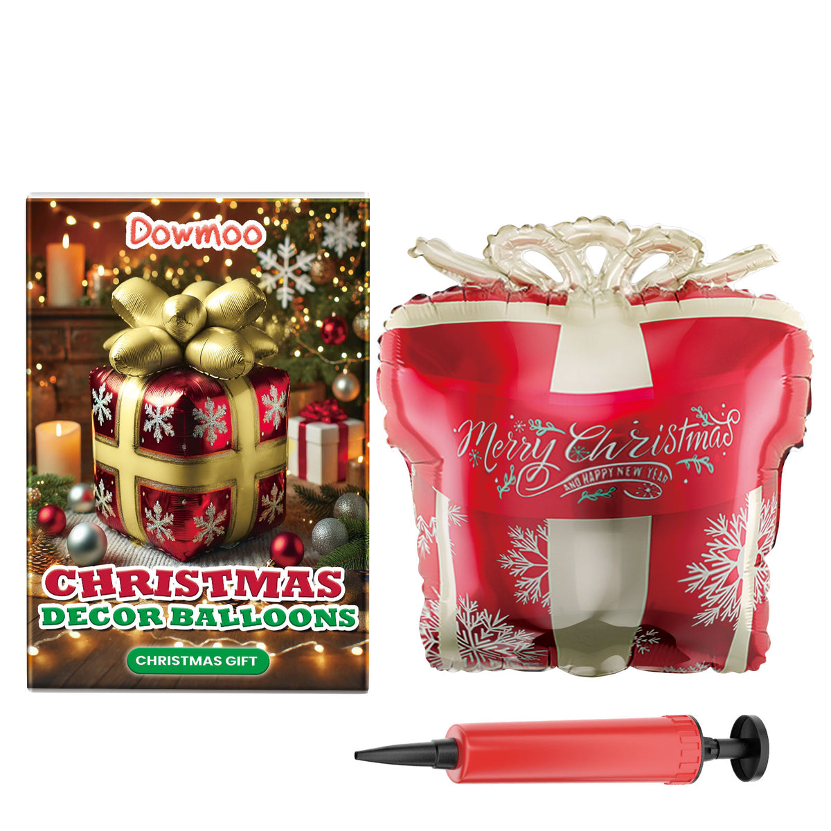 Christmas Balloons Balloon Standing Santa Claus Reindeer Christmas Tree Event Atmosphere Arrangement - V.I.P Digital Presence