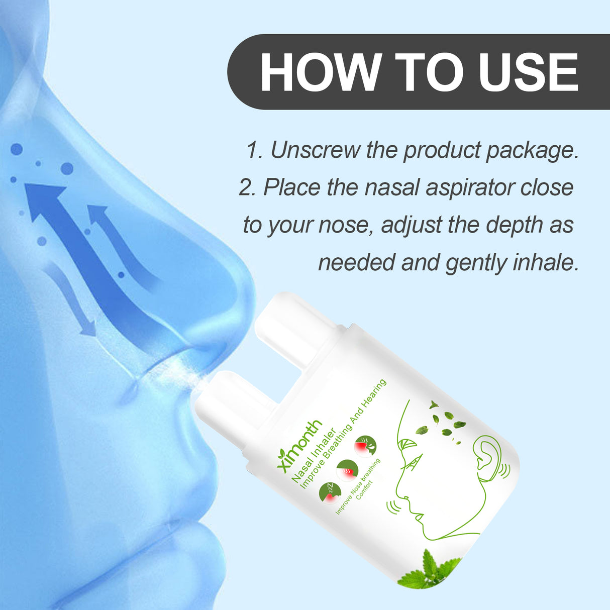 Relieves Nasal Congestion And Itchiness, Relieves Nasal Discomfort, Relieves Nasal Body Care - V.I.P Digital Presence