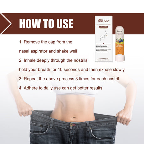 100% Natural Herbal Extract Nose Aspirator, Body Shaping Tight Skin Relieve Nasal Congestion Discomfort Portable Slimming Nasal Suction - V.I.P Digital Presence