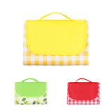 Esterilla de picnic para exteriores, resistente a la humedad, para camping, portátil, con cojín, gruesa, impermeable, para tienda de campaña 
