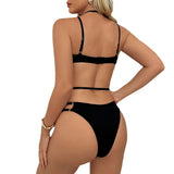 Sexy lingerie, sexy black one-piece hollow perspective women's lingerie - V.I.P Digital Presence