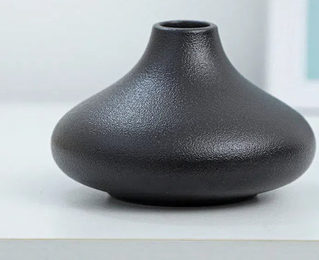 Coarse pottery vase ceramic black tea ceremony flower arrangement vase flower arrangement - V.I.P Digital Presence
