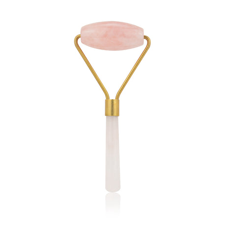 Natural Rose Quartz Facial Massage Crystal Stone Body Jade Massager Derma Roller Skincare Ice Roller Wrinkle Removal Beauty Tool - V.I.P Digital Presence