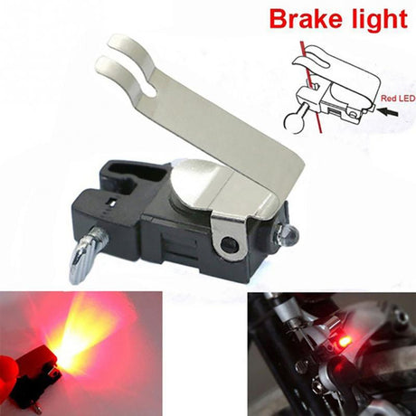 Waterproof Cycling Brake Bike Light Mount Tail Rear Bicycle Light LED High Brightness Red LED lamp Cycling Accessories - V.I.P Digital Presence