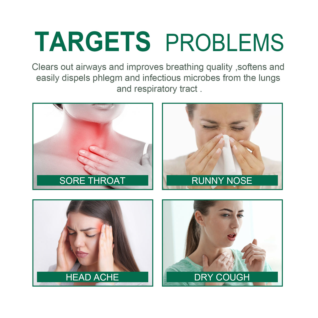 Organic Herbal Lung Cleanse Repair Patch, Relieve Nasal Discomfort Nasal Cleansing Repair Body Care - V.I.P Digital Presence