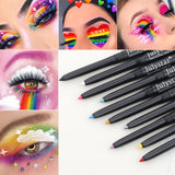 White Eyeliner Pencil Color Eyeliner Cream Not Easy To Smudge Waterproof Oil-Proof Slim Eyeliner Gel Pencil - V.I.P Digital Presence