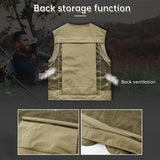 Men’s Summer Tactical Vest: 14-Pocket, Mesh, Ideal for Hiking, Fishing, Photography & Work - V.I.P Digital Presence
