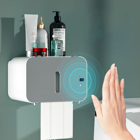 Bathroom Intelligent Induction Automatic Paper Tissue Box - V.I.P Digital Presence