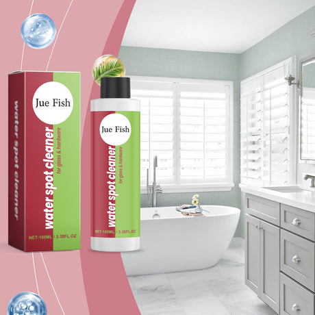 Bathroom Water Stain Remover, Bathroom Glass Door Bathtub Tile Stain Scale Cleaning Cleaner - V.I.P Digital Presence