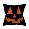 Funda de cojín de truco o trato/calabaza 45*45 cm Feliz Halloween Funda de almohada decorativa Feliz otoño Todos ustedes fantasmas Funda de almohada de terror