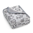 Pet Blanket Warm Cut Flower Footprint Cover Blanket Cat Dog Mat Fleece Embossed Pet Blanket - V.I.P Digital Presence