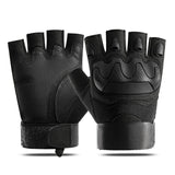Tactical half-finger gloves men's soft shell protective microfiber special forces military fans sports cycling outdoor - V.I.P Digital Presence