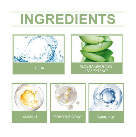 Aloe Vera Skin Care Gel, Moisturizing Facial Moisturizing Acne Skin Moisturizing After Sun Soothing Aloe Gel Cream - V.I.P Digital Presence