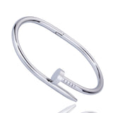 Diamond titanium steel bracelet for women, light luxury, non fading card home nail bracelet - V.I.P Digital Presence