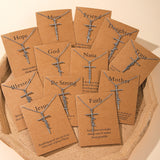 Faith Religious Gift Stainless Steel Cross Collarbone Chain Sweater Chain - V.I.P Digital Presence