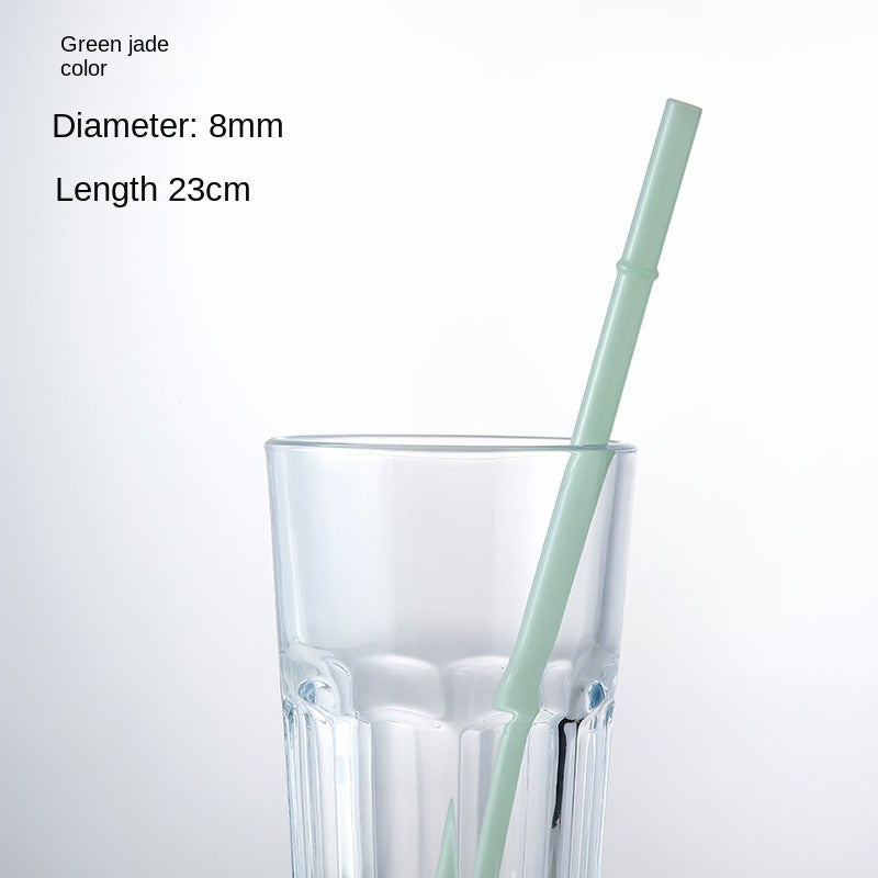 Eco-Friendly High Borosilicate Glass Straw Durable Heat-Resistant Starbucks Kids Straw 27cm Customized - V.I.P Digital Presence