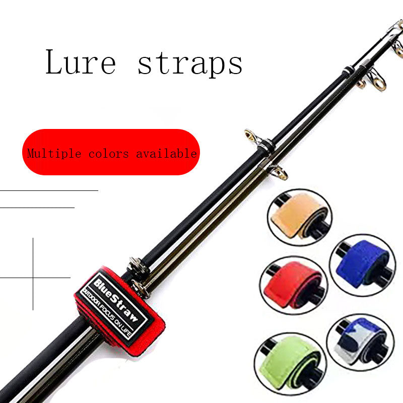 Lure rod belt protective cover elastic rod belt fishing rod storage strap Lure rod ball rock rod guard rod cap - V.I.P Digital Presence
