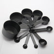10-Piece Plastic Measuring Cups Black - V.I.P Digital Presence