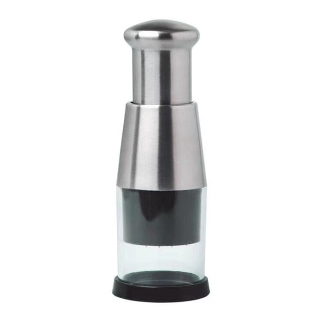 Stainless Steel Manual Kitchen Chopper (for garlic, ginger, herbs, nuts) - V.I.P Digital Presence