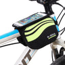 B-SOUL Bicycle Mountain Bike Upper Tube Bag Saddle Bag Road Car Front Bag Increase Touch Screen Mobile Phone Bag 5.7 Inches