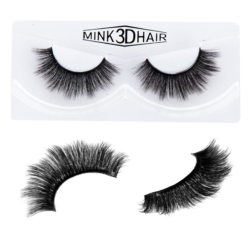 Explosive 3D Mink Hair False Eyelashes Curled Soft Slender Three Dimensional Thick False Eyelashes - V.I.P Digital Presence