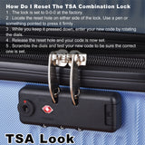 3 Piece Luggage with TSA Lock ABS, Durable Luggage Set, Spinner Wheels Cross Stripe Luggage Sets 20in/24in /28in Light Blue