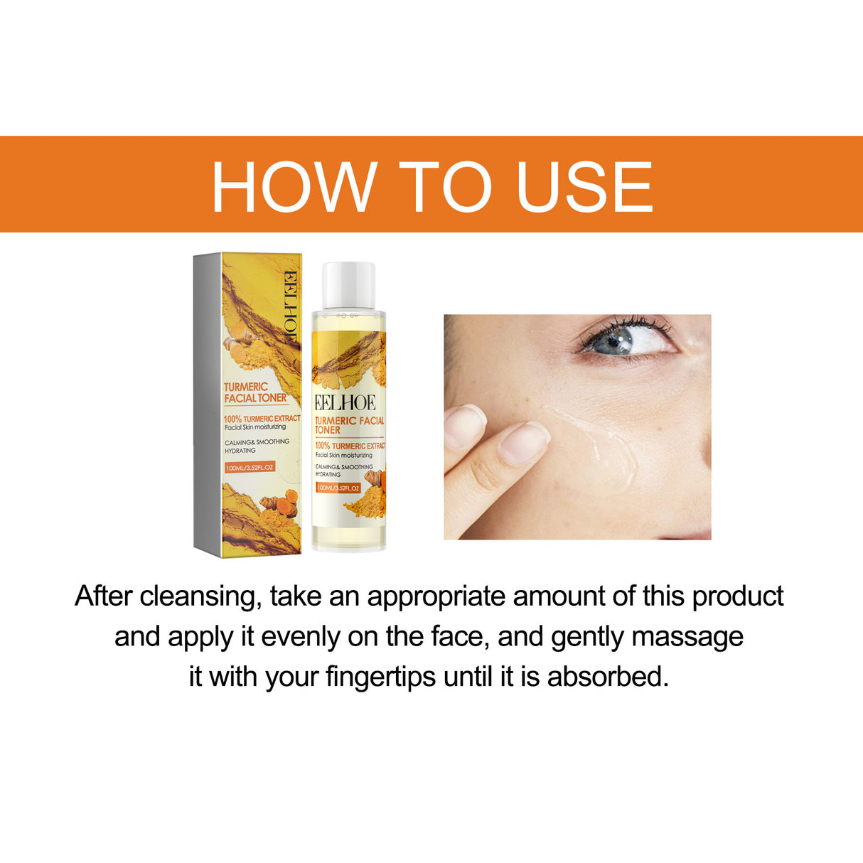 Turmeric Facial Toner, It Moisturizes Relaxed And Repair The Pores Smooth Fade Wrinkles Toner - V.I.P Digital Presence