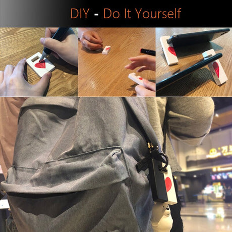 HST-Loop Magnetic Click Desk Mobile Phone Support Magnetic Portable Carry-on Mobile Phone Holder Fashion Minimalist Design - V.I.P Digital Presence