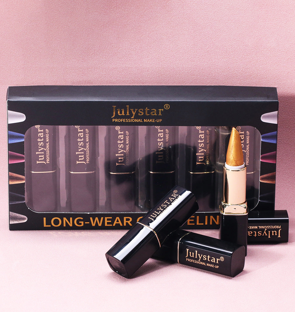 New Beauty Product Eyeliner Cream Suit Colorful Waterproof Cool Black Rich Eyeliner Cream Pen - V.I.P Digital Presence