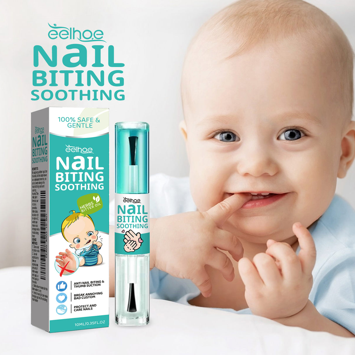 Anti-Biting Nail Lotion Prevents Infants From Biting Their Nails And Eating Their Fingernails - V.I.P Digital Presence
